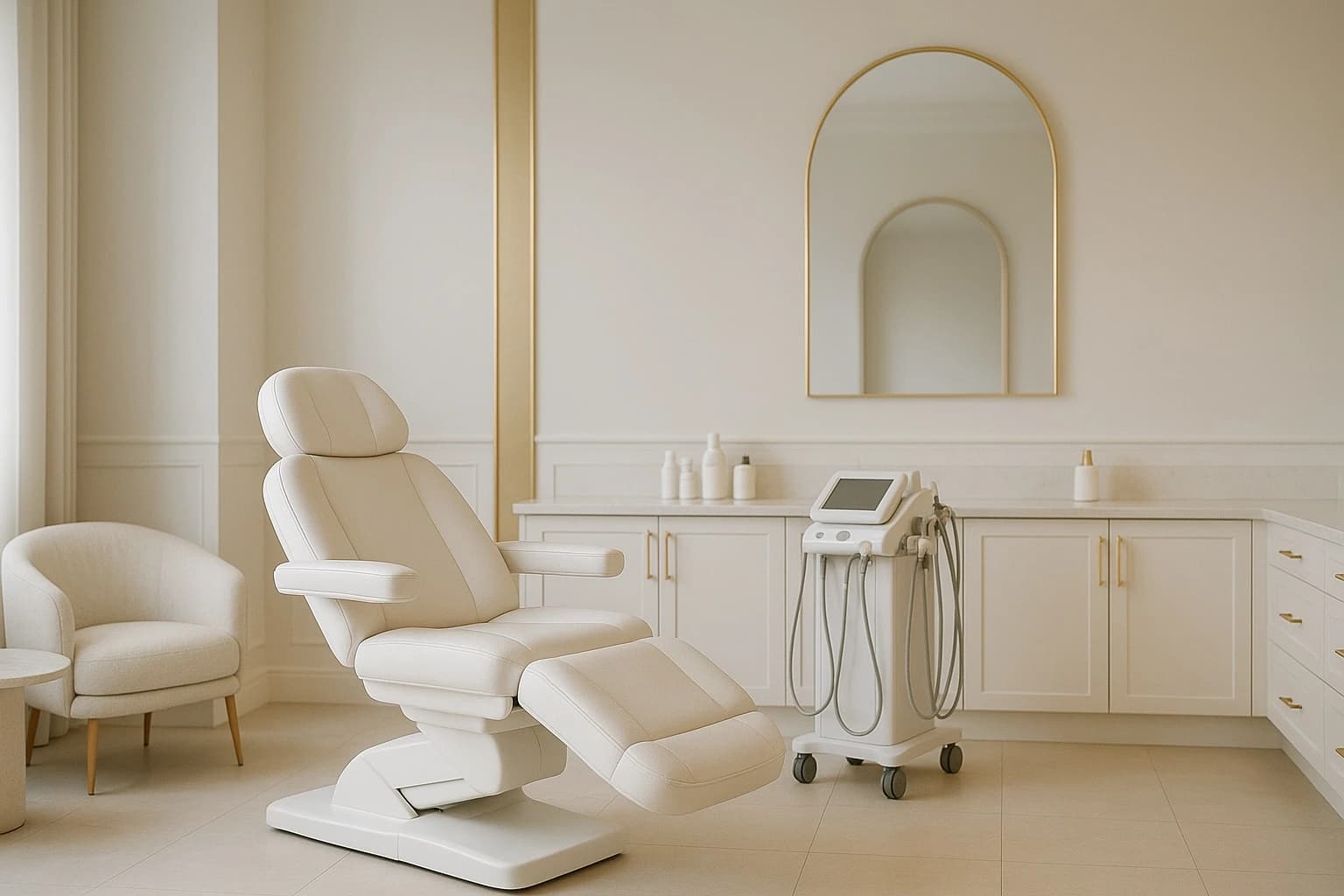 Luxury spa and wellness aesthetic studio